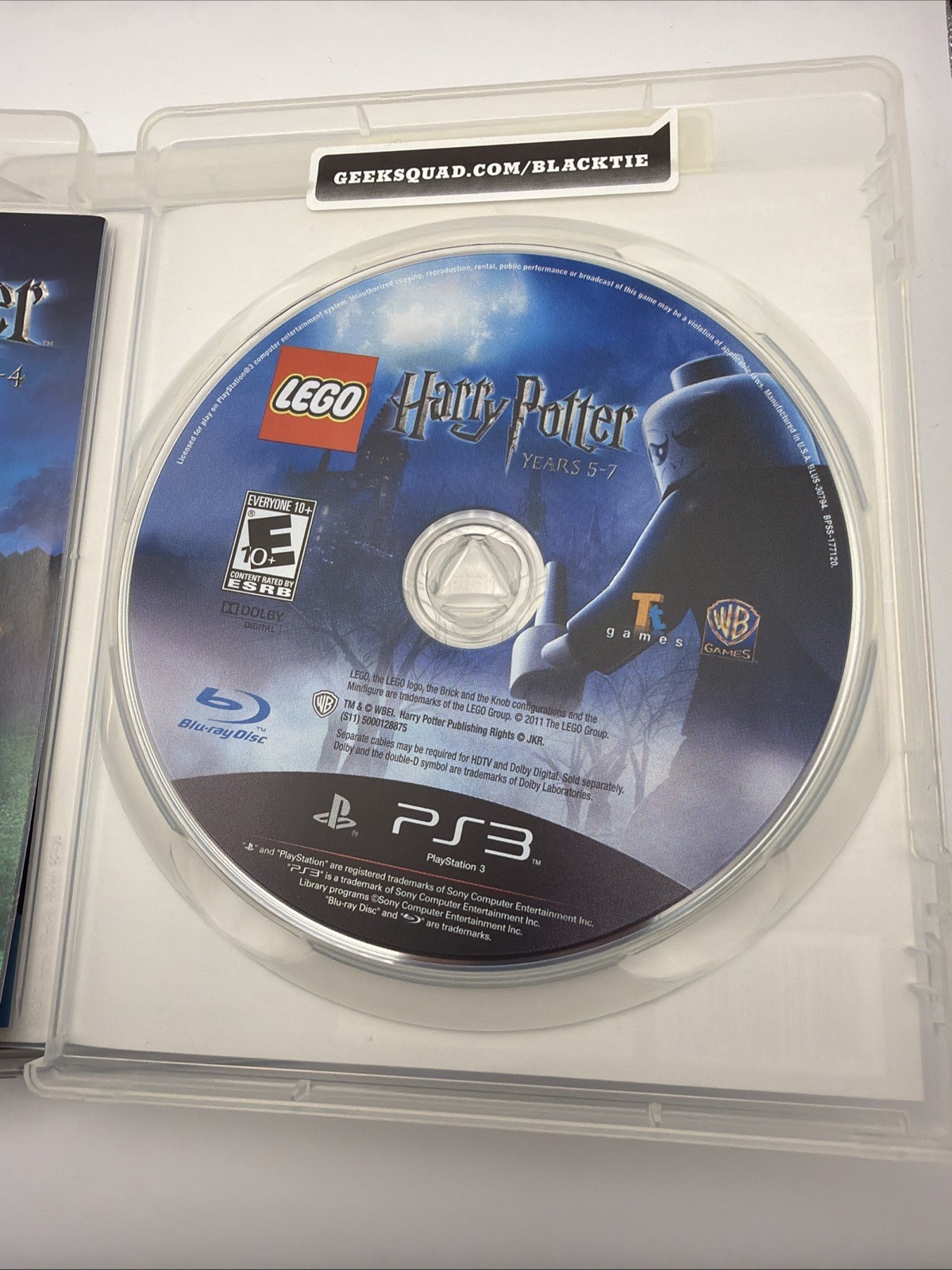 LEGO Harry Potter Years 1-4 & 5-7 PS3 Bundle Complete CIB Tested Working