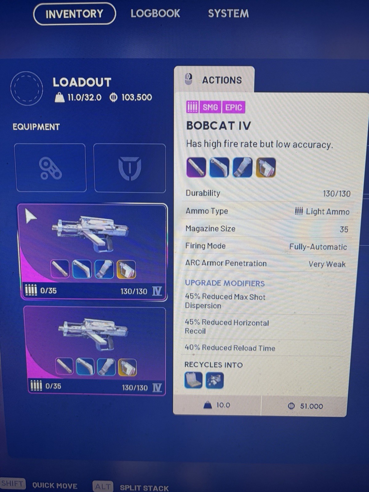 Bobcat IV w Kinetic + meta attachments