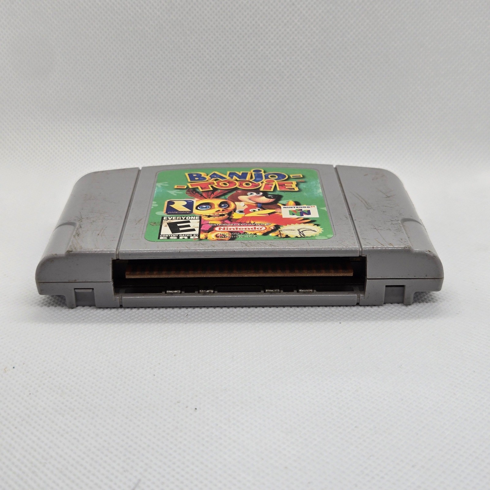 Nintendo N64 Banjo-Tooie Authentic Game Cartridge Blockbuster Sticker Tested