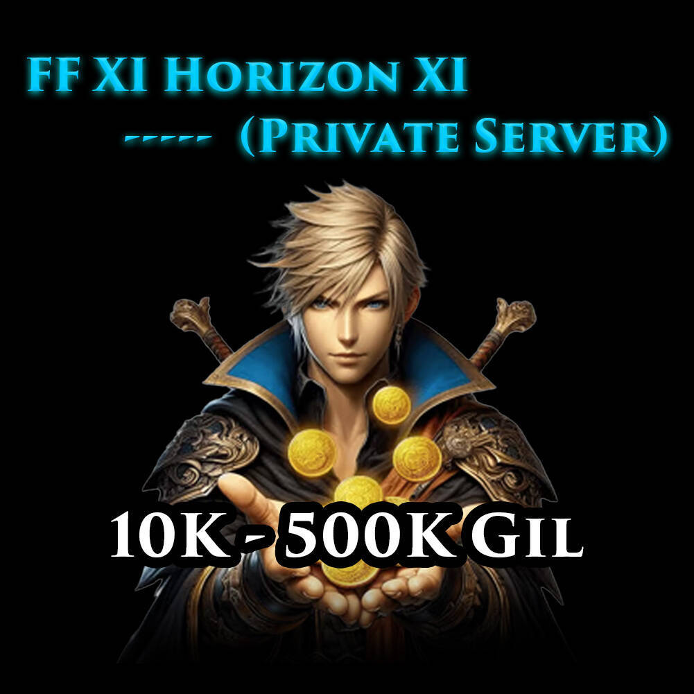 Final Fantasy XI HorizonXI(Private Server) Gil – FF XI Cheap& Fast Delivery⚡FF11