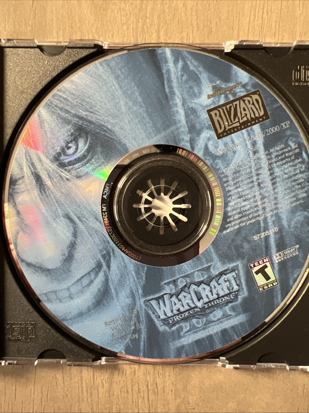 Warcraft III Frozen Throne Expansion Set PC Big Box Blizzard Catalog Used