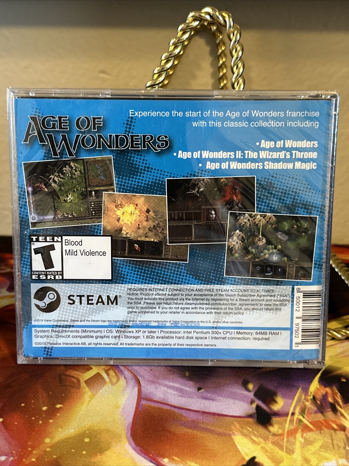Age of Wonders – 3 Game Bundle – PC CD-Rom – NEW, Sealed Near Mint