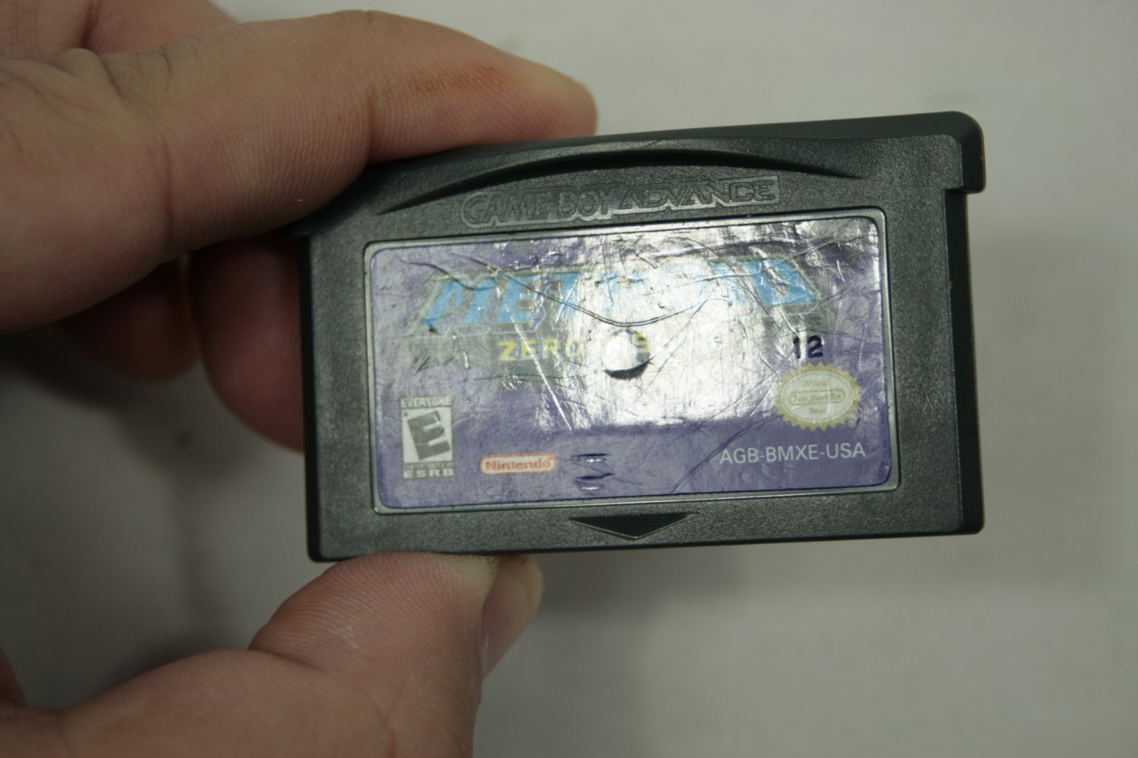 Metroid Zero Mission GBA Authentic Nintendo GameBoy Advance 2004 + Save Battery