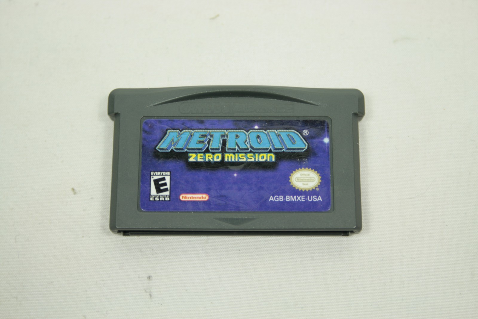 Metroid Zero Mission GBA Authentic Nintendo GameBoy Advance 2004 + Save Battery