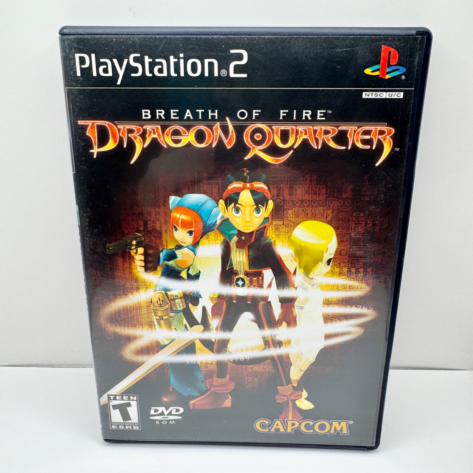 Breath of Fire Dragon Quarter (PlayStation 2, 2003) PS2 w/ Booklet +Case *Tested
