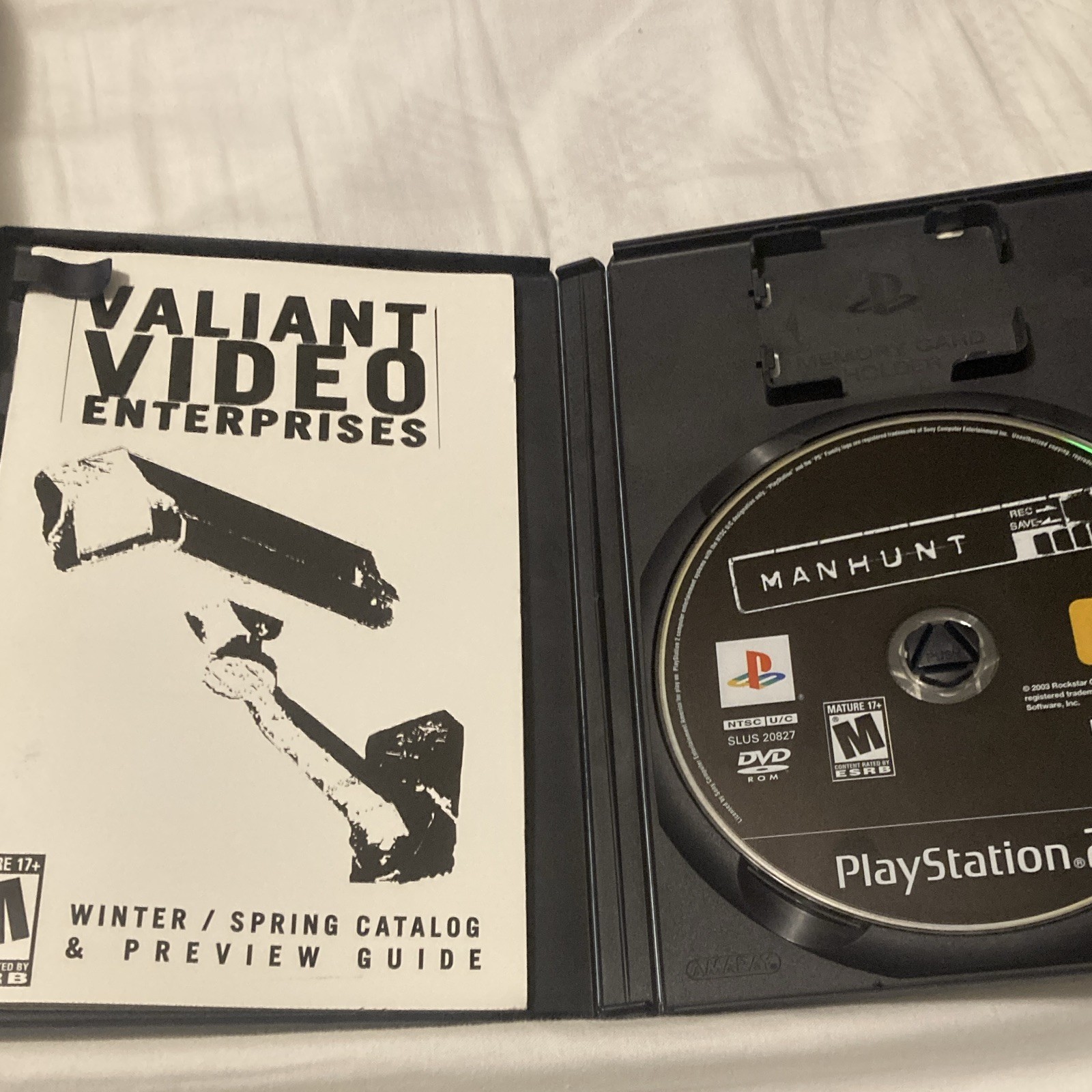 Manhunt – Sony PlayStation 2 NTSC-U/C CIB