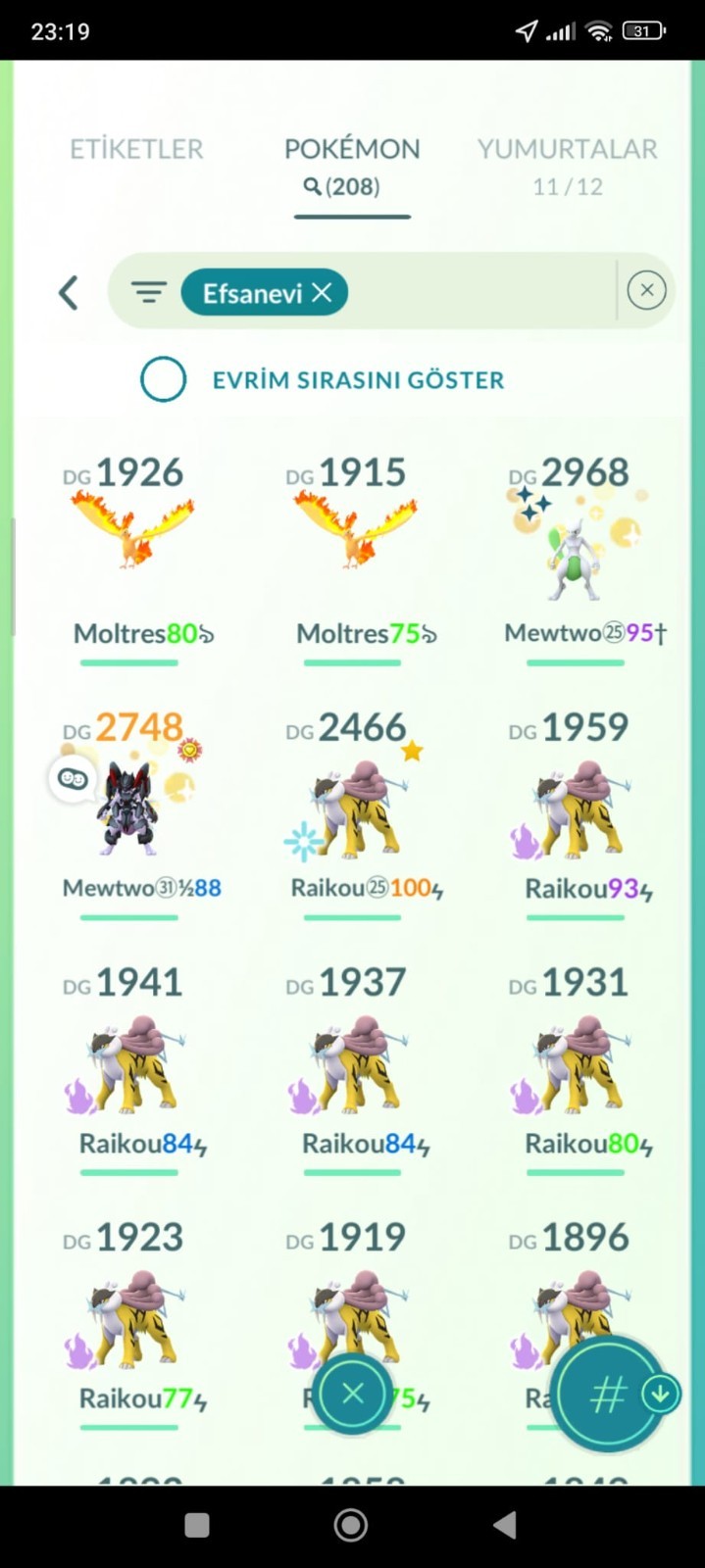 Pokémon Go level 72 lvl – 2016