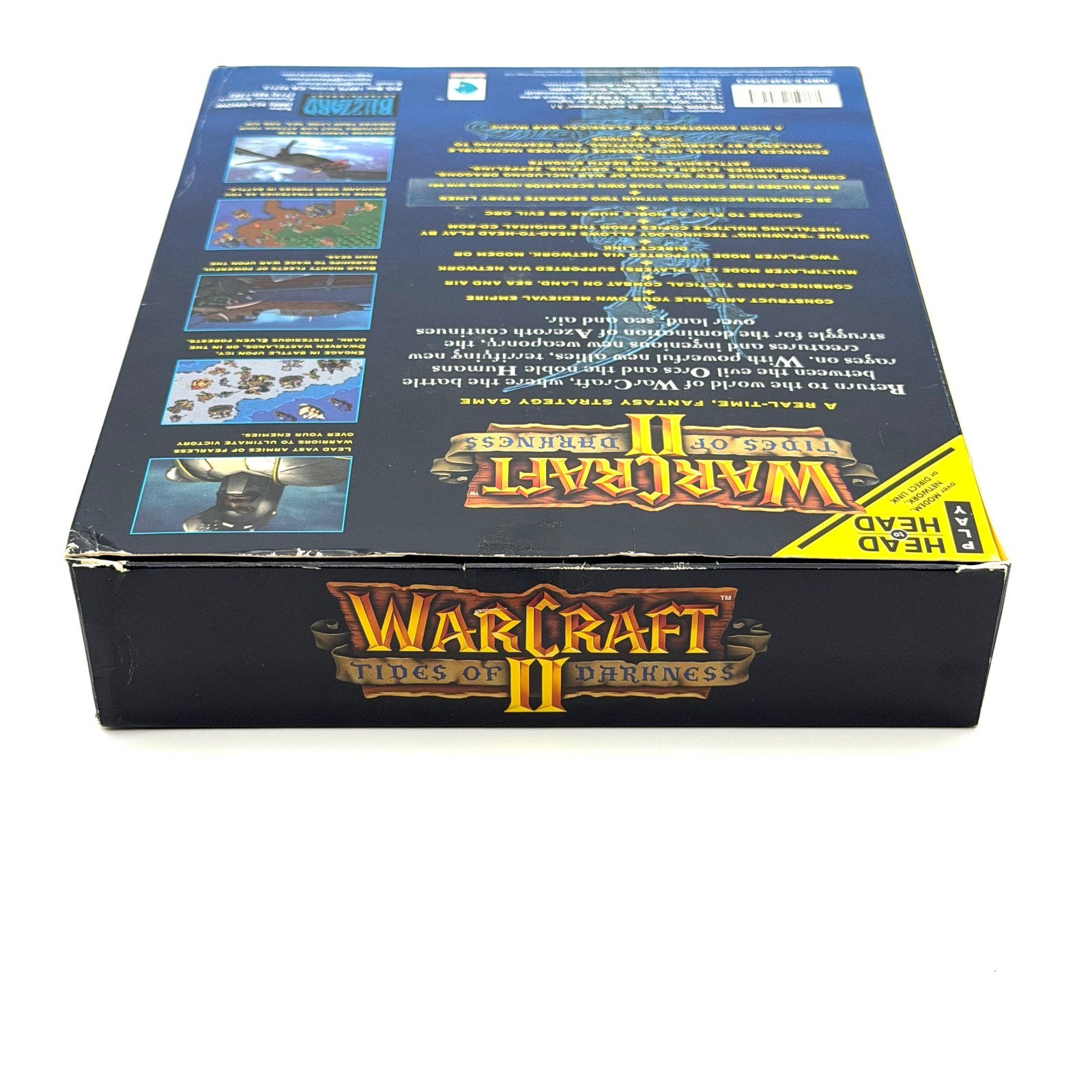 Warcraft II Tides of Darkness PC Big Box Vintage 1995 Blizzard Entertainment