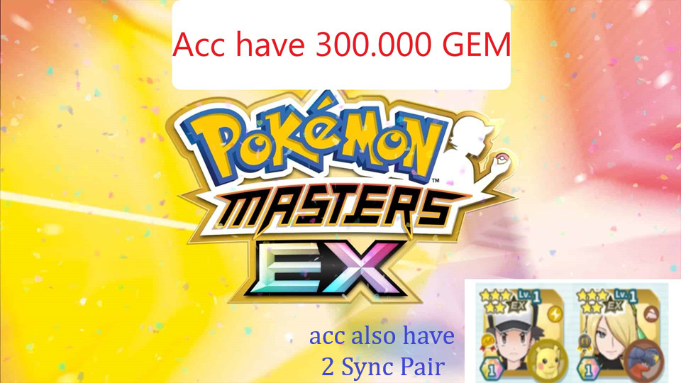 Pokemon Master Ex (Global/Android Only) – A.cc Have 300K Gems
