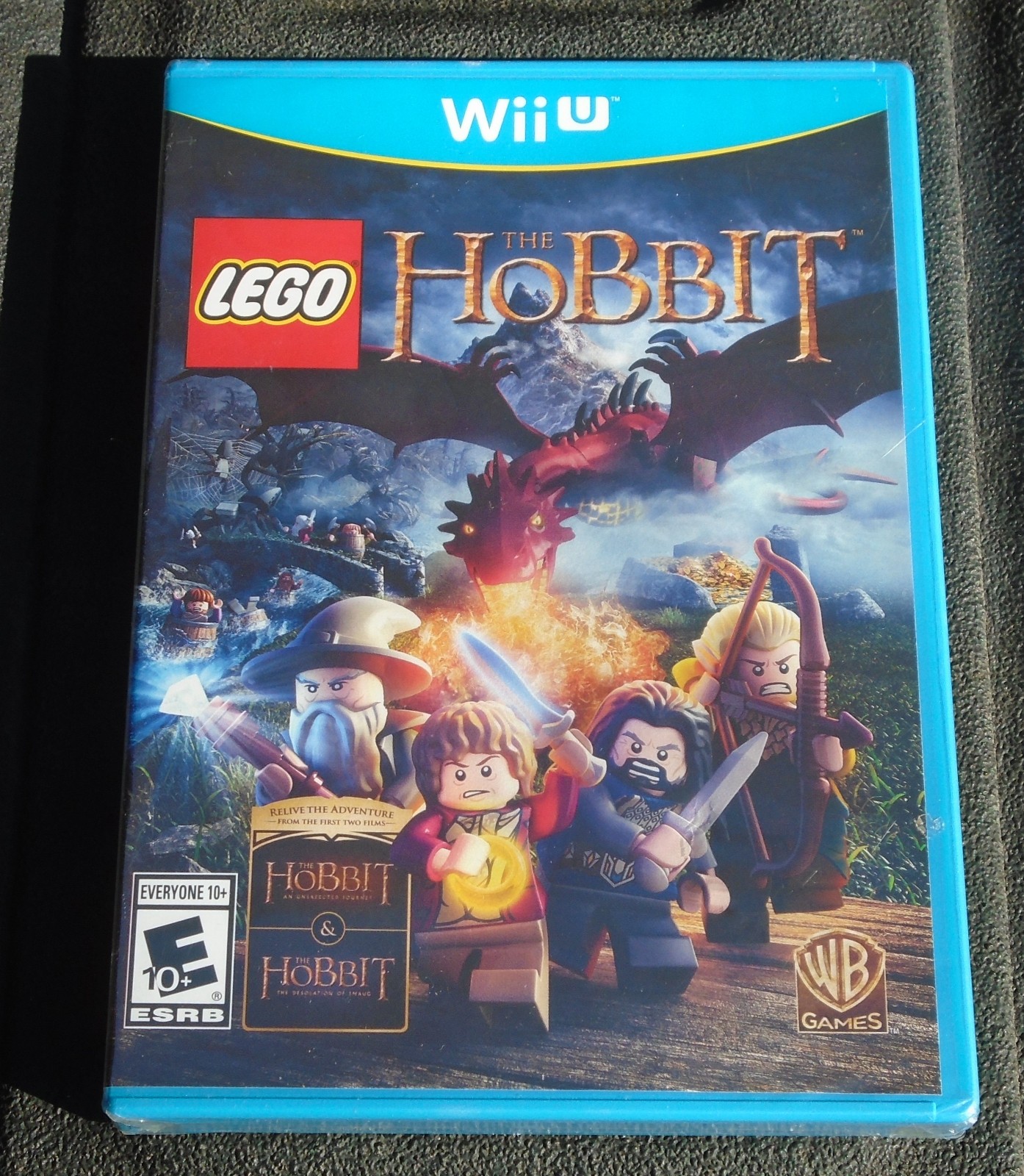 Sealed Nintendo Wii U LEGO The Hobbit Traveller’s Tales Warner 2014 E10+