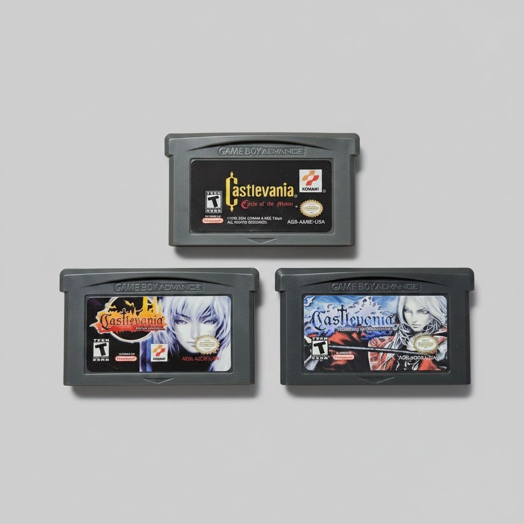 CastleVania – Aria of Sorrow, Harmony of Dissonance & Circle of Moon Collection