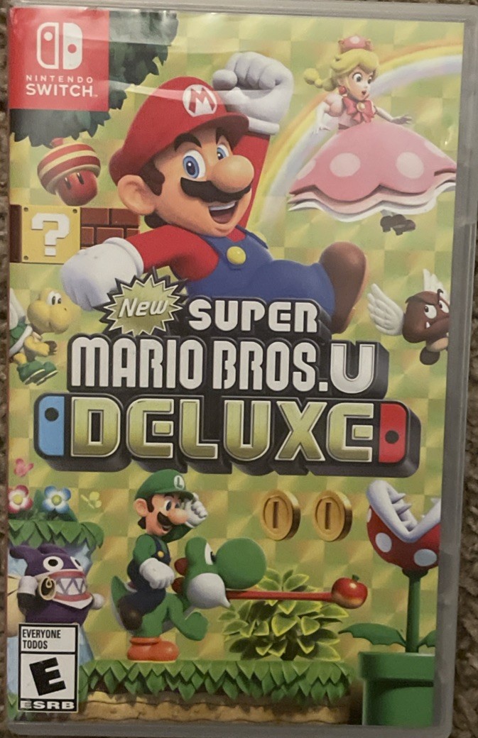 Super Mario Bros U Deluxe Nintendo Switch Game Used