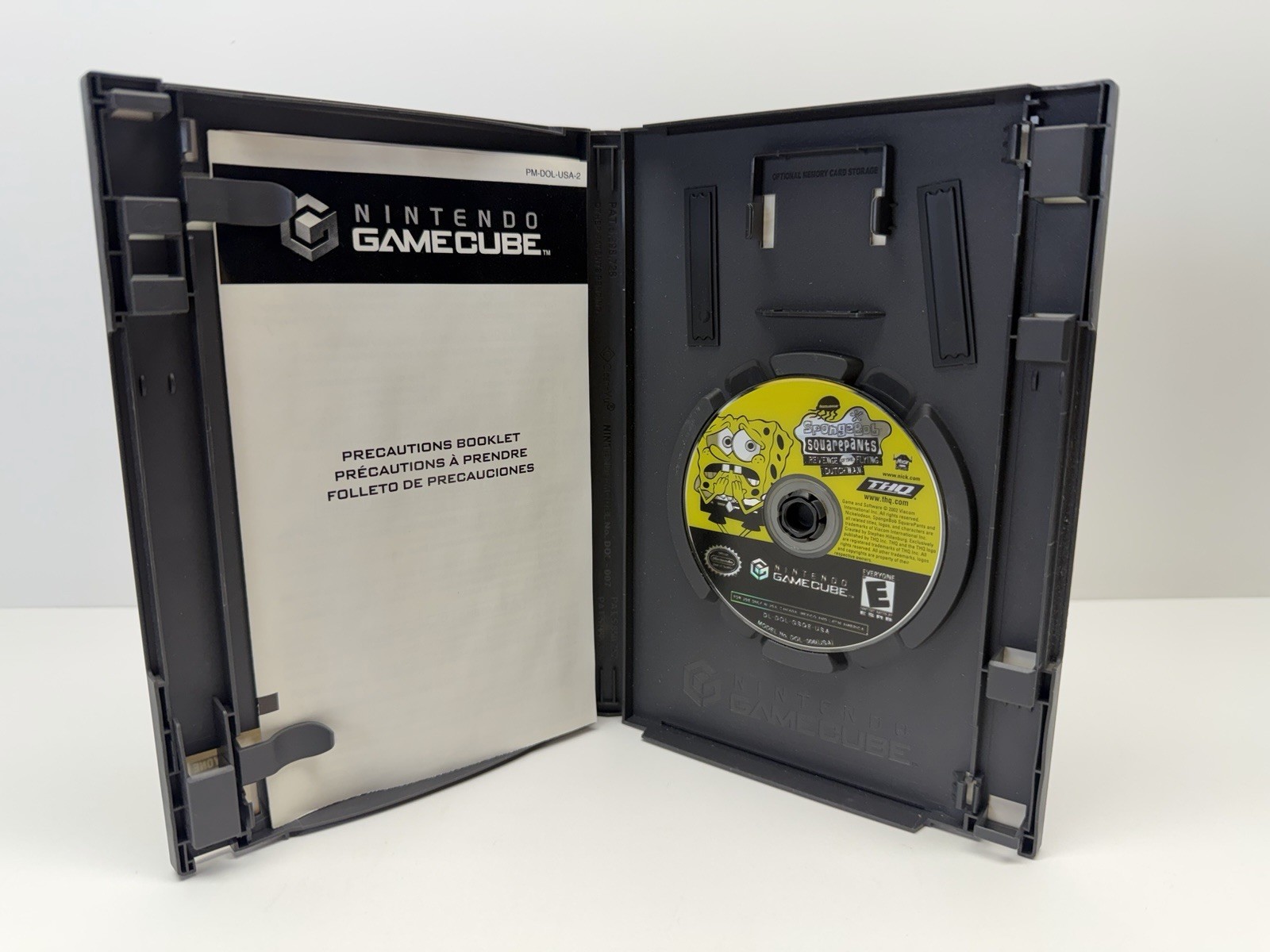 SpongeBob SquarePants: Revenge of the Flying Dutchman (GameCube, 2002) No Manual