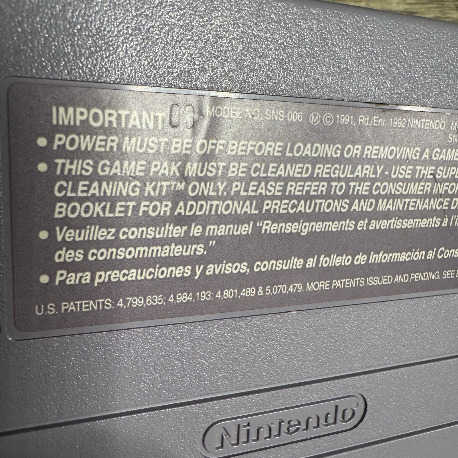 Authentic Super Metroid 1994 SNES Tested New Panasonic Battery 3.287V Saves OEM