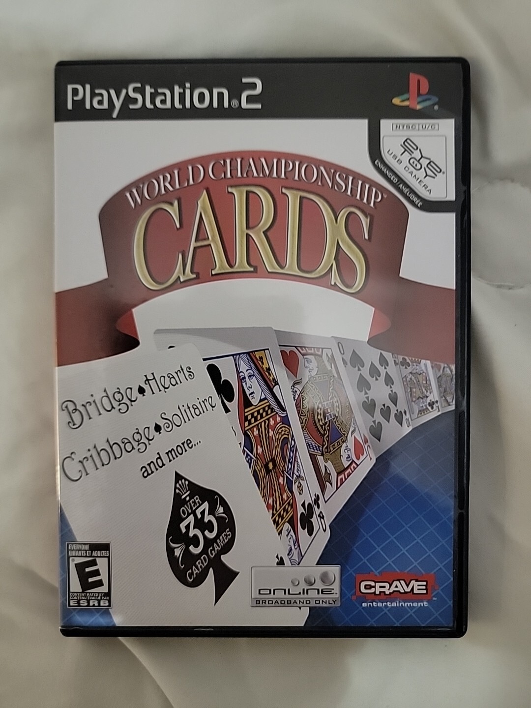 EUC! PlayStation 2 World Championship Cards Video Game CIB -TESTED
