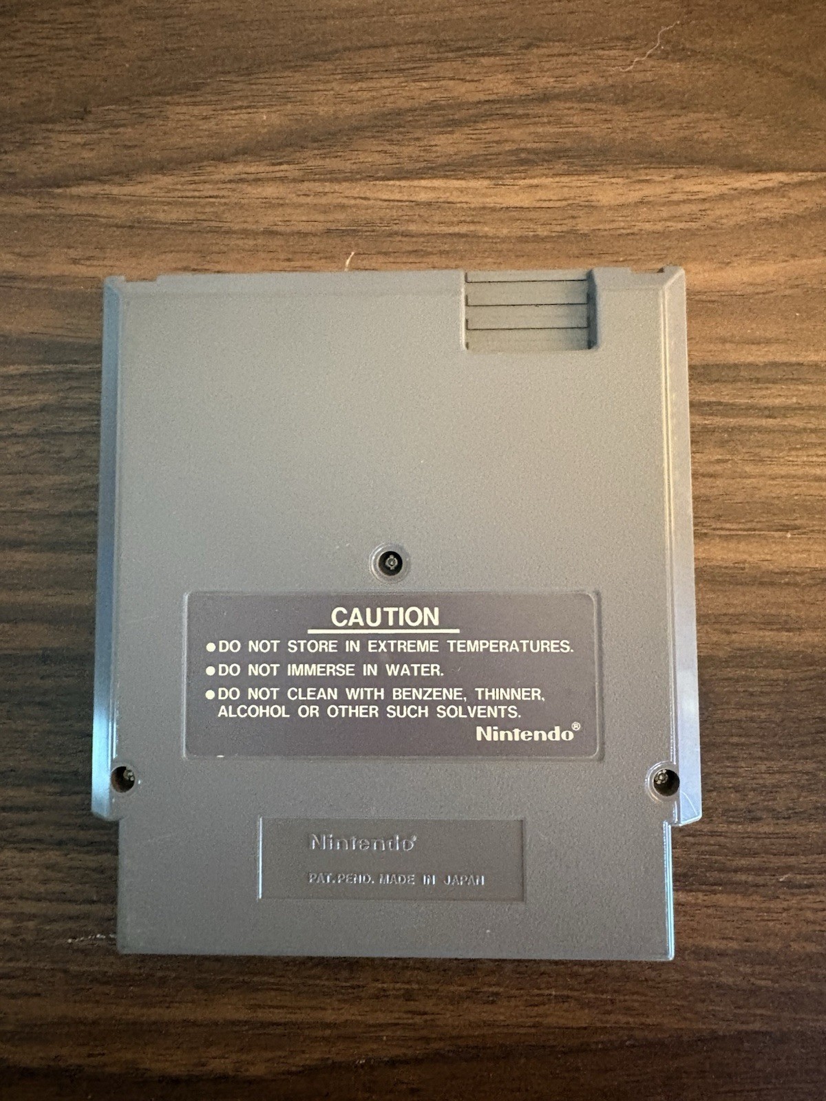 Nintendo Super Mario Bros. Action Series Platformer NES Game 3 Screws Tested