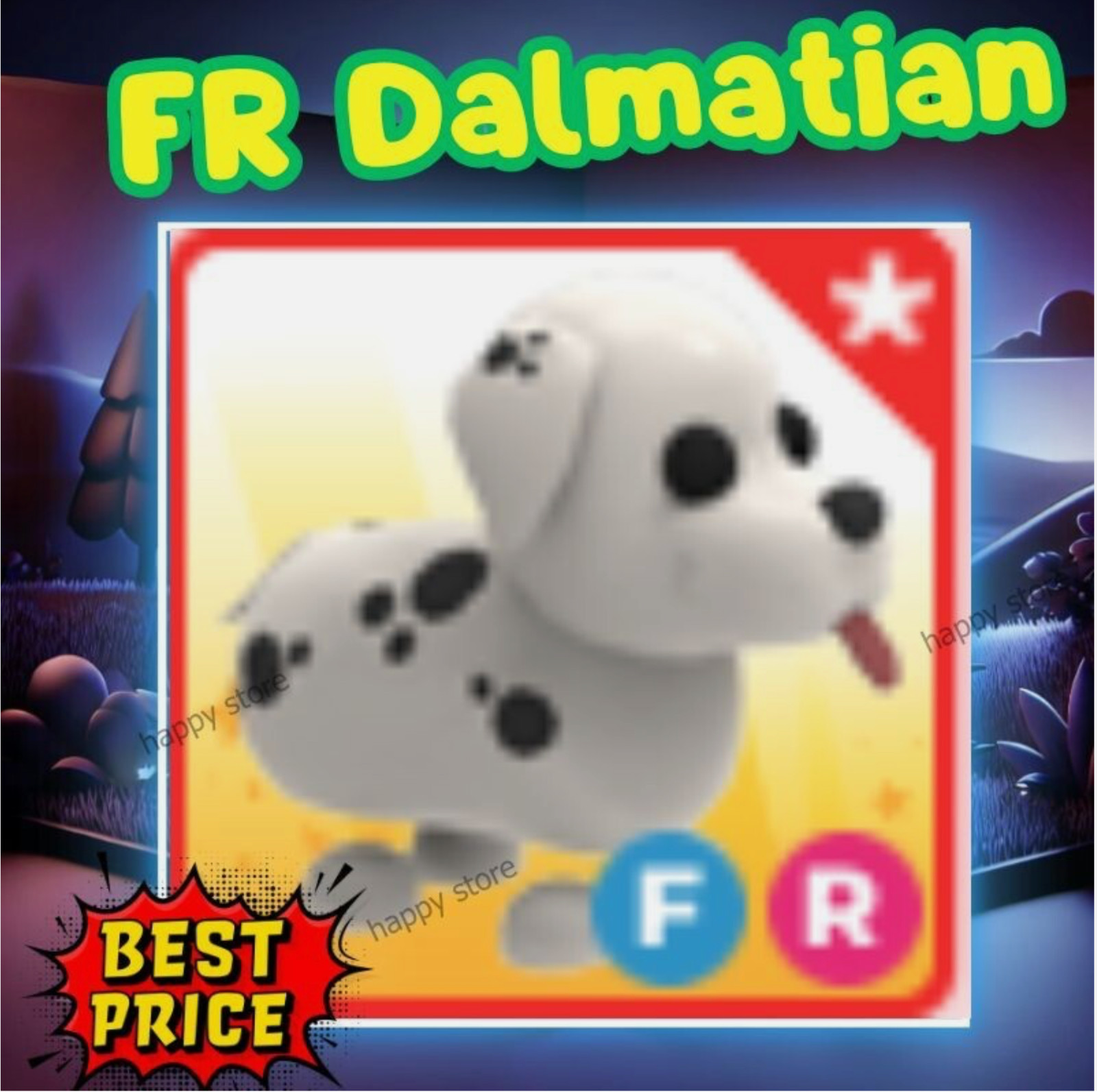 ADOPT ME FR DALMATIAN Review Description