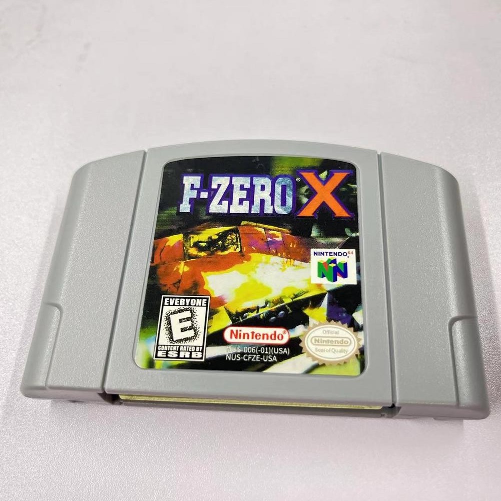 F-Zero X – Nintendo 64 (N64) Collector’s item Mint condition Tested and working