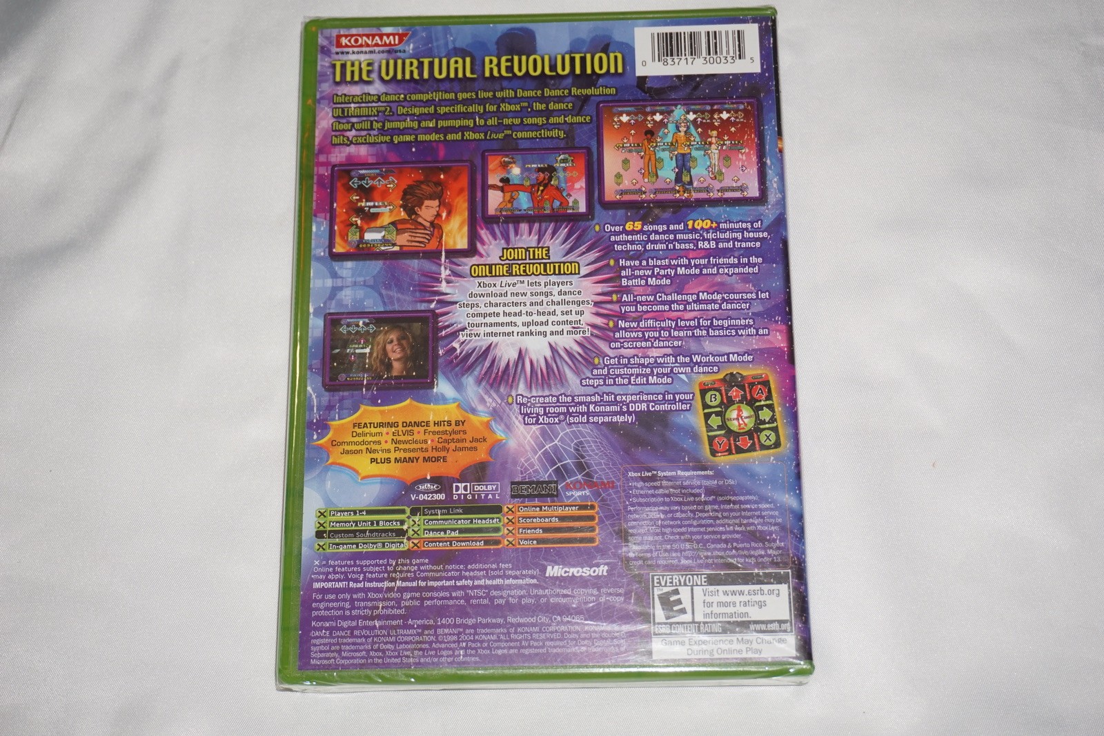 Dance Revolution DDR Ultramix 2 (Microsoft Xbox) NEW Sealed