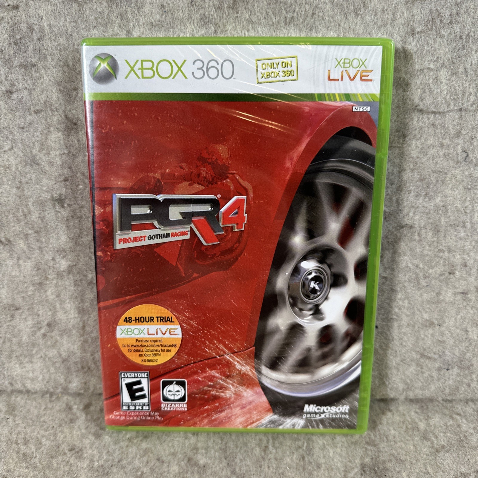 Project Gotham Racing 4 PGR4 Employee Purchase (Microsoft Xbox 360, 2007) New