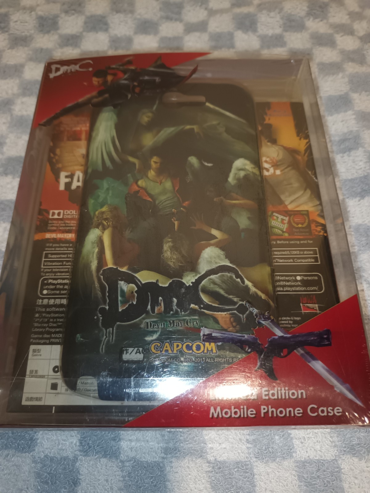 PS3 DMC: Devil May Cry Limited Edition with Mobile Phone Case ( Asian English )