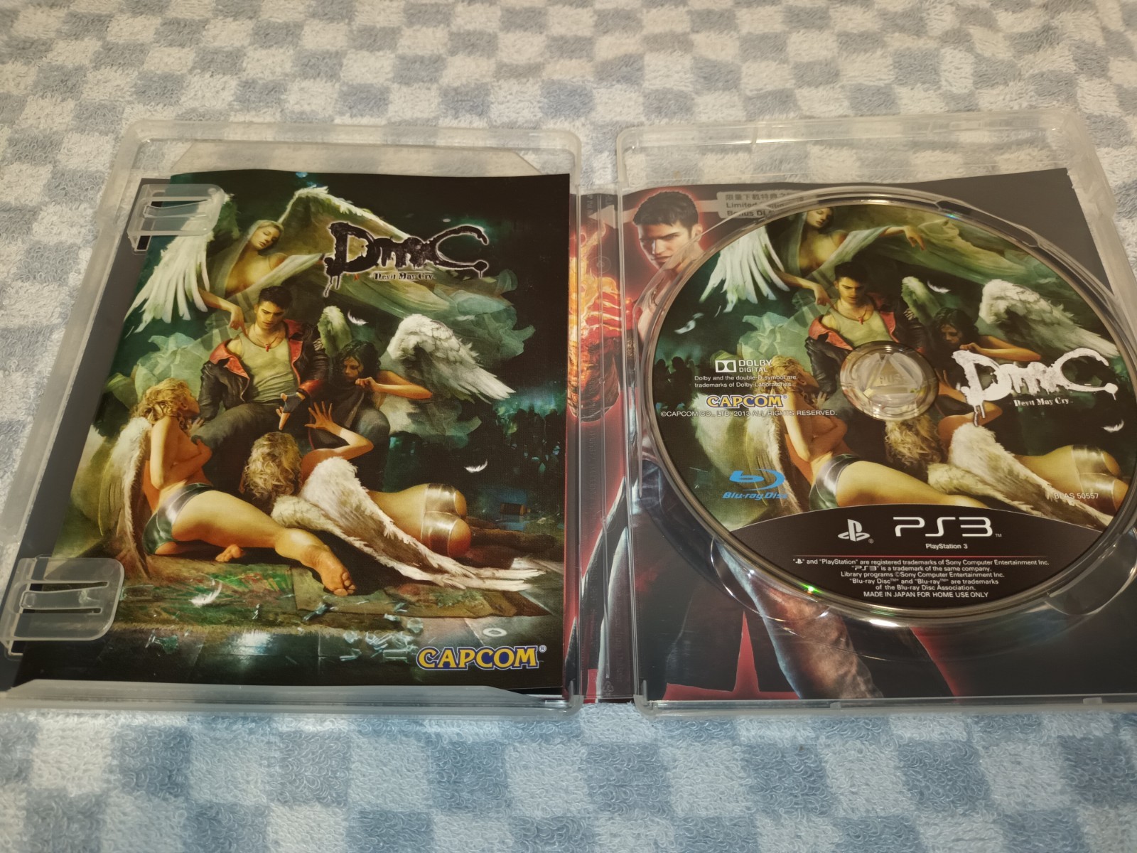 PS3 DMC: Devil May Cry Limited Edition with Mobile Phone Case ( Asian English )