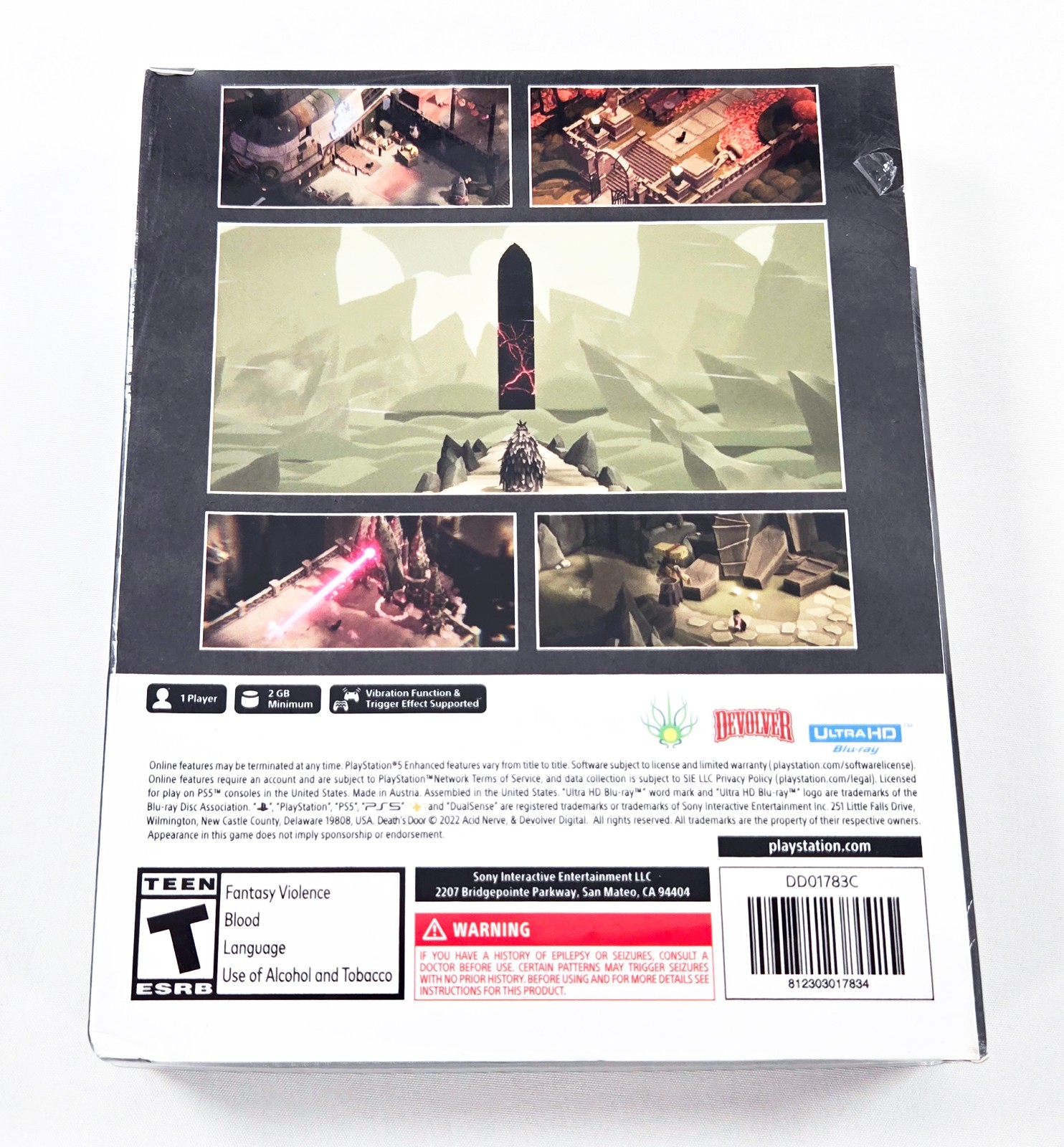 DEATH’S DOOR ULTIMATE EDITION NEW FACTORY SEALED 2022 Sony Playstation 5 PS5