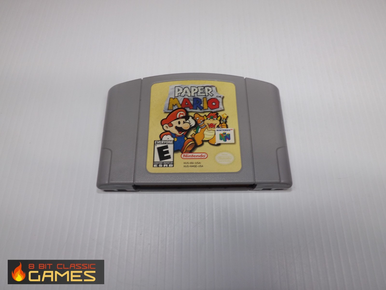 AUTHENTIC! Paper Mario 64 – GAME ONLY – NINTENDO 64 – 624a