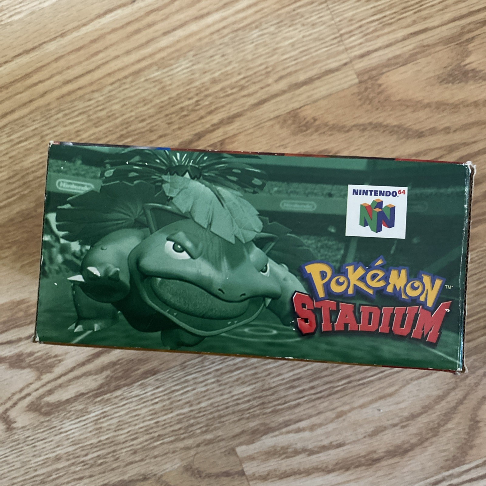 Pokemon Stadium Nintendo 64 N64 Game Complete CIB Manual Big Box Transfer Pak