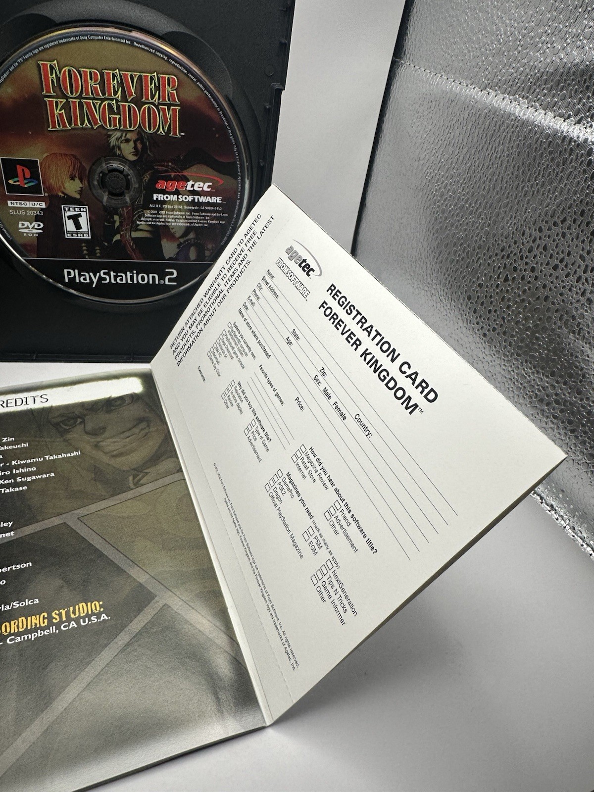 Forever Kingdom PlayStation 2 CIB Very Good