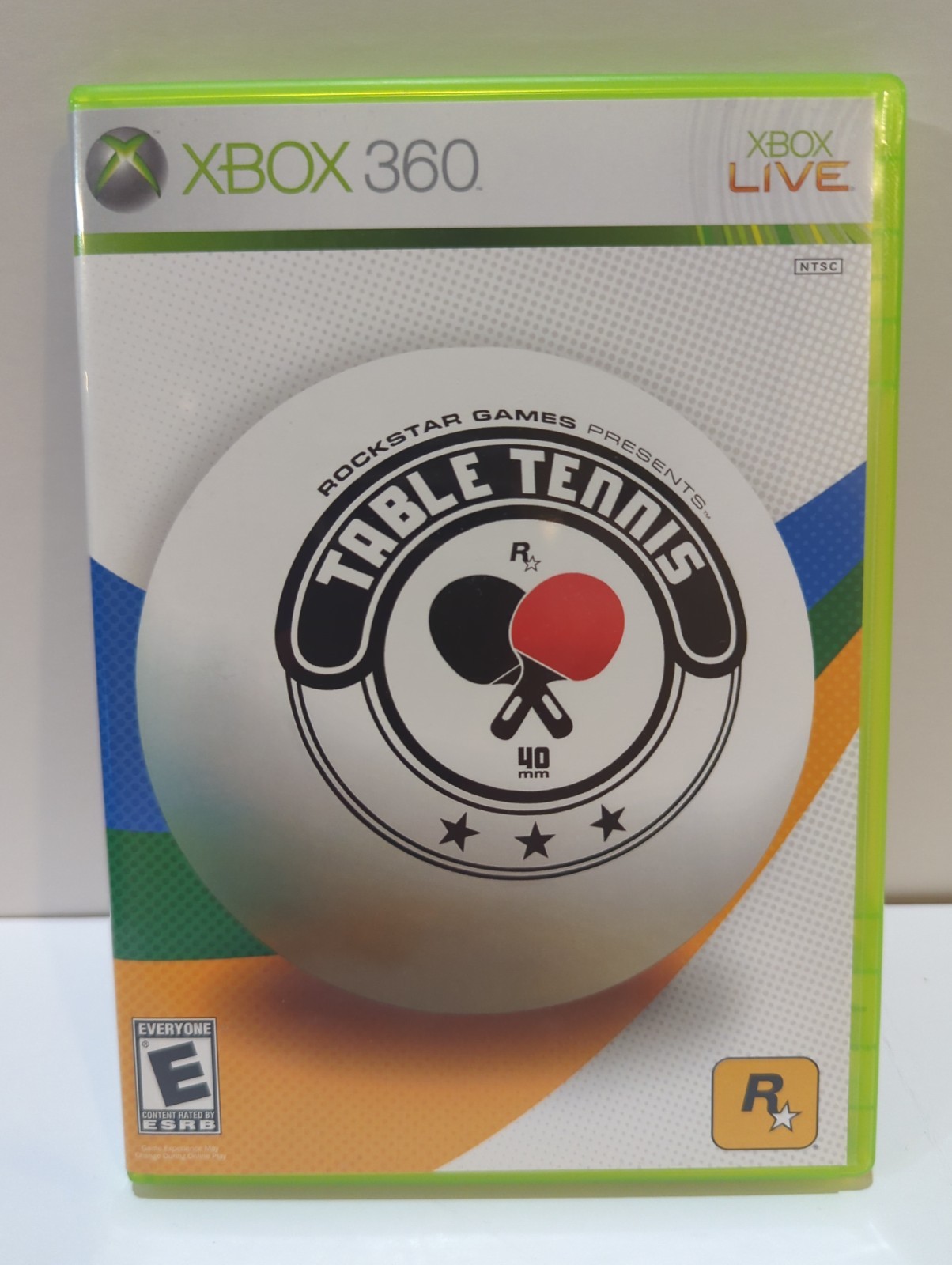 Rockstar Games Presents Table Tennis (Microsoft Xbox 360, 2006) Complete, tested