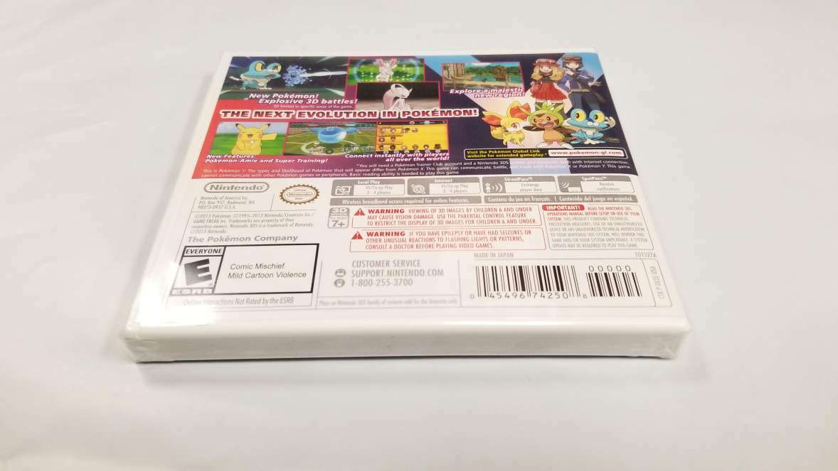 Pokemon Y (Nintendo 3DS, 2013) BRAND NEW. US Version