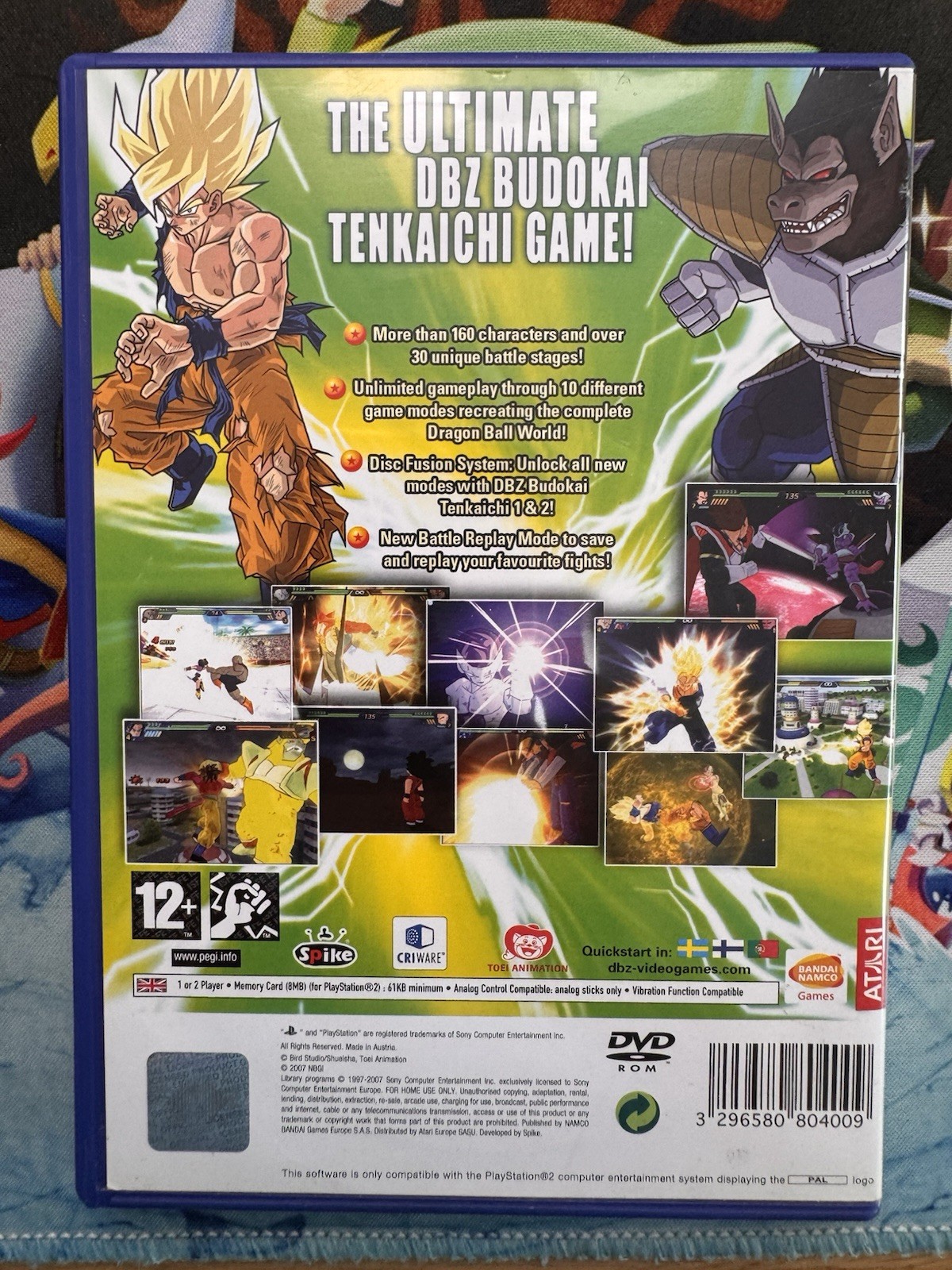Dragon Ball Z: Budokai Tenkaichi 3 PS2 (PlayStation 2) PAL CIB Complete