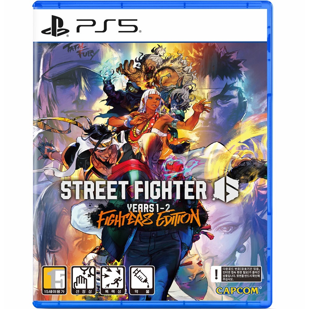 PS5 Street Fighter 6 Years 1-2 Fighters Edition Korean English Multi Language