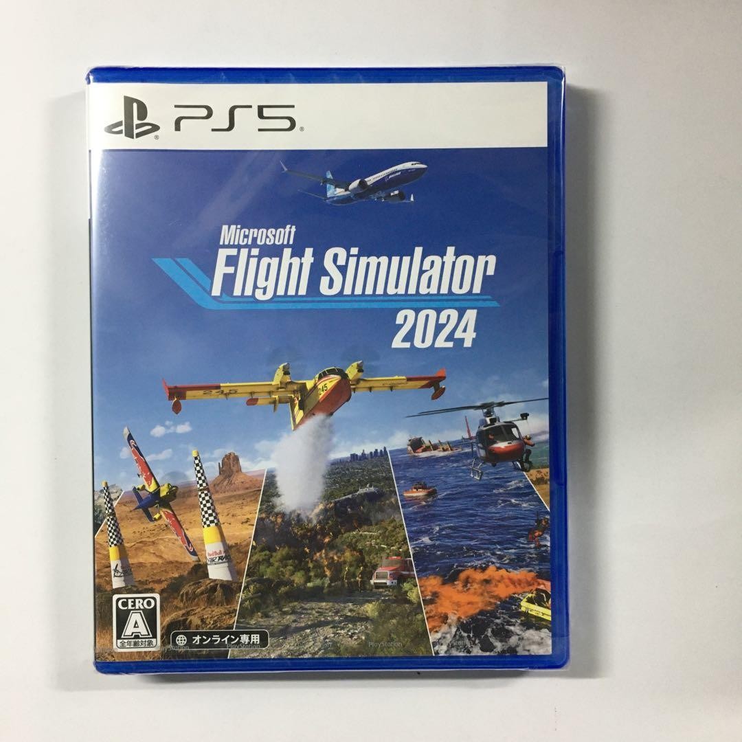 PS5 PlayStation 5 Microsoft Flight Simulator 2024 Game Japan Rare NEW