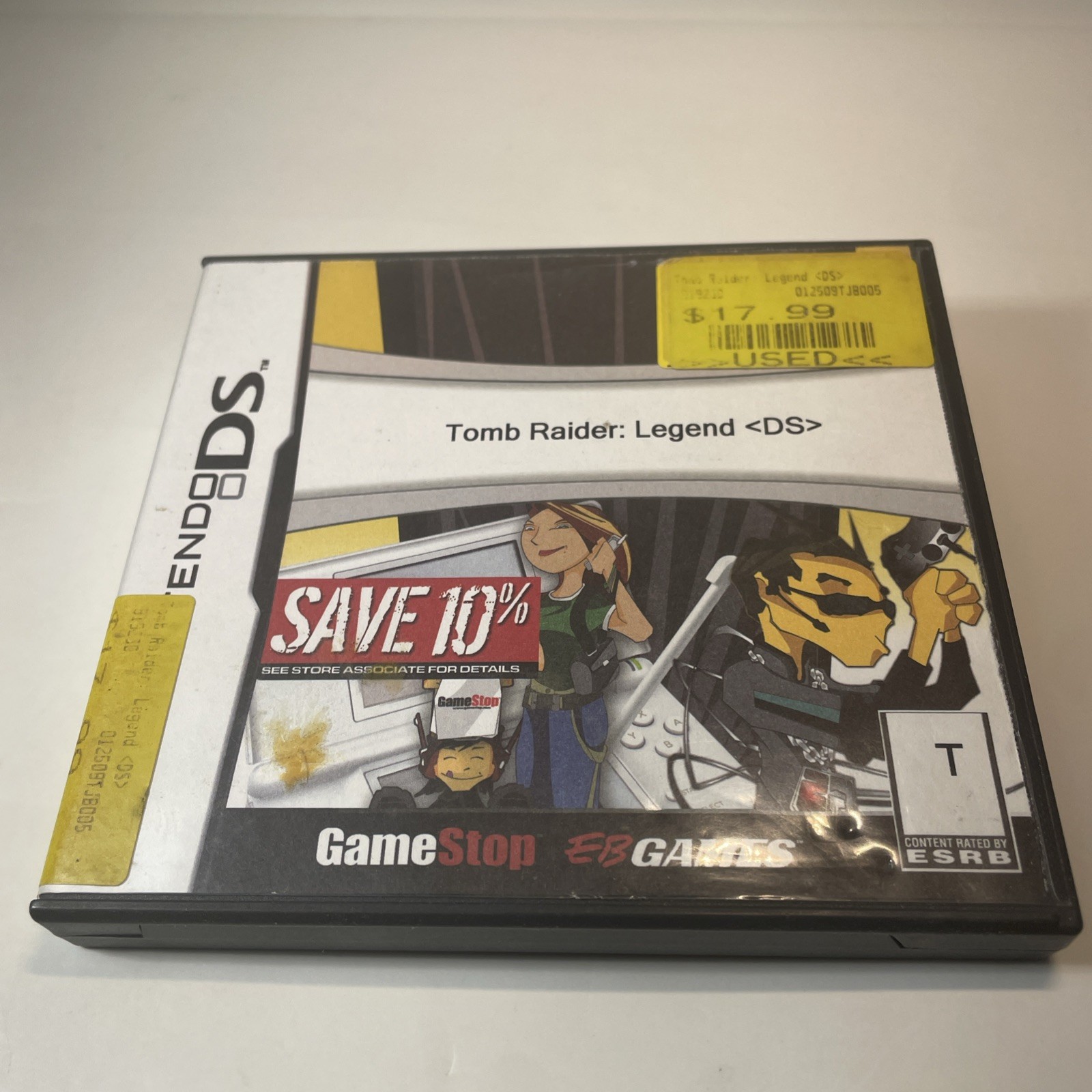 Lara Croft: Tomb Raider – Legend (Nintendo DS, 2006) Authentic Cartridge Only
