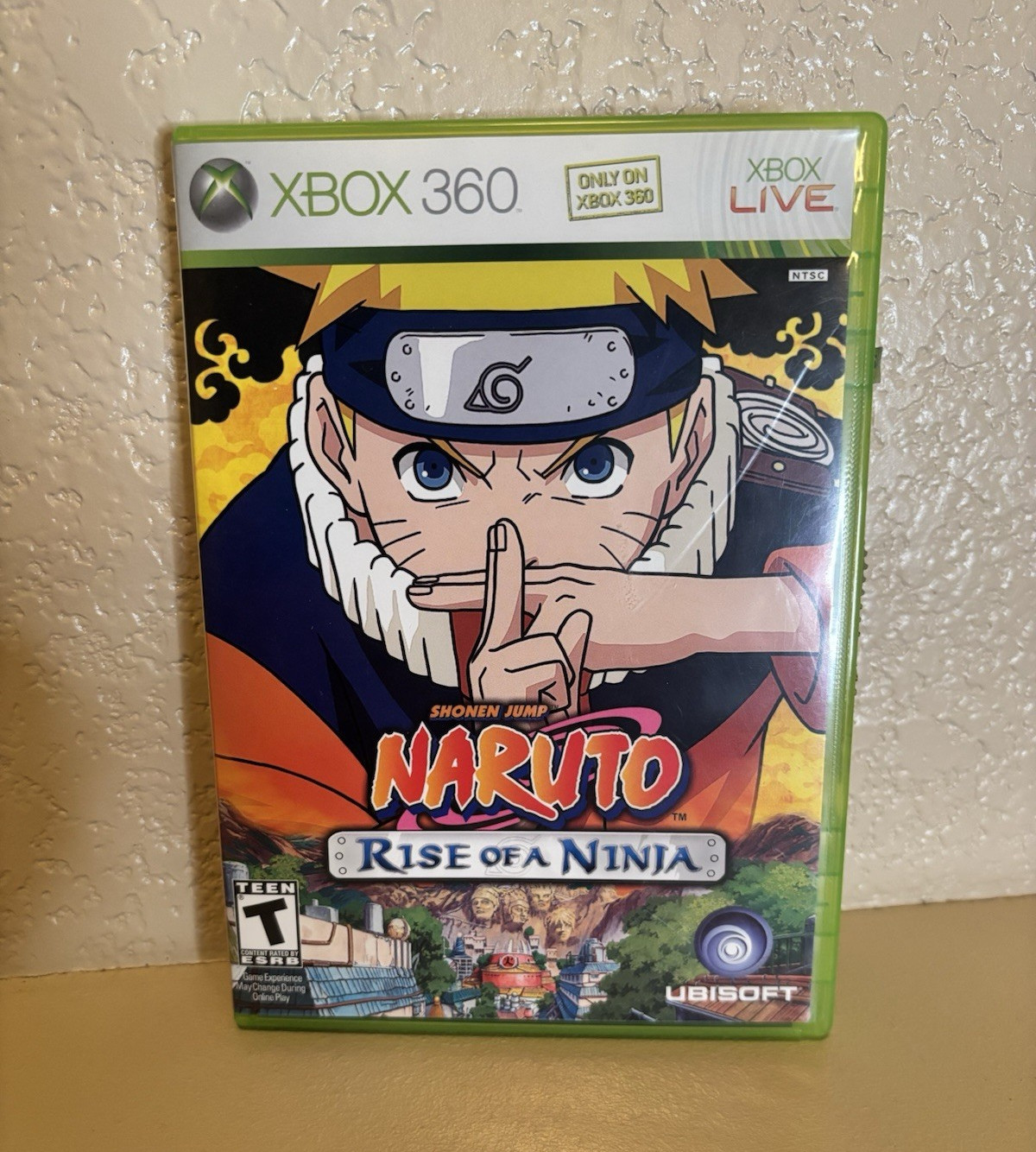 Ubisoft Naruto: Rise of a Ninja Xbox 360 Online Multiplayer Manual Case