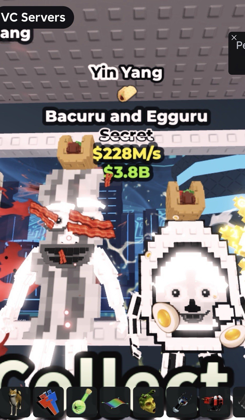 Roblox Yin Yang Bacuru & Egguru Collect VC Servers, PC/Android Multiplayer
