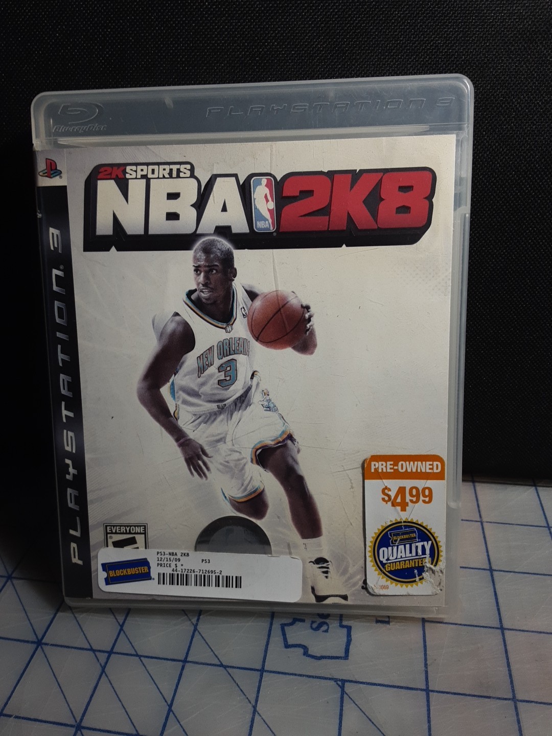 NBA 2K8 (Sony PlayStation 3, 2007) Tested No Manual