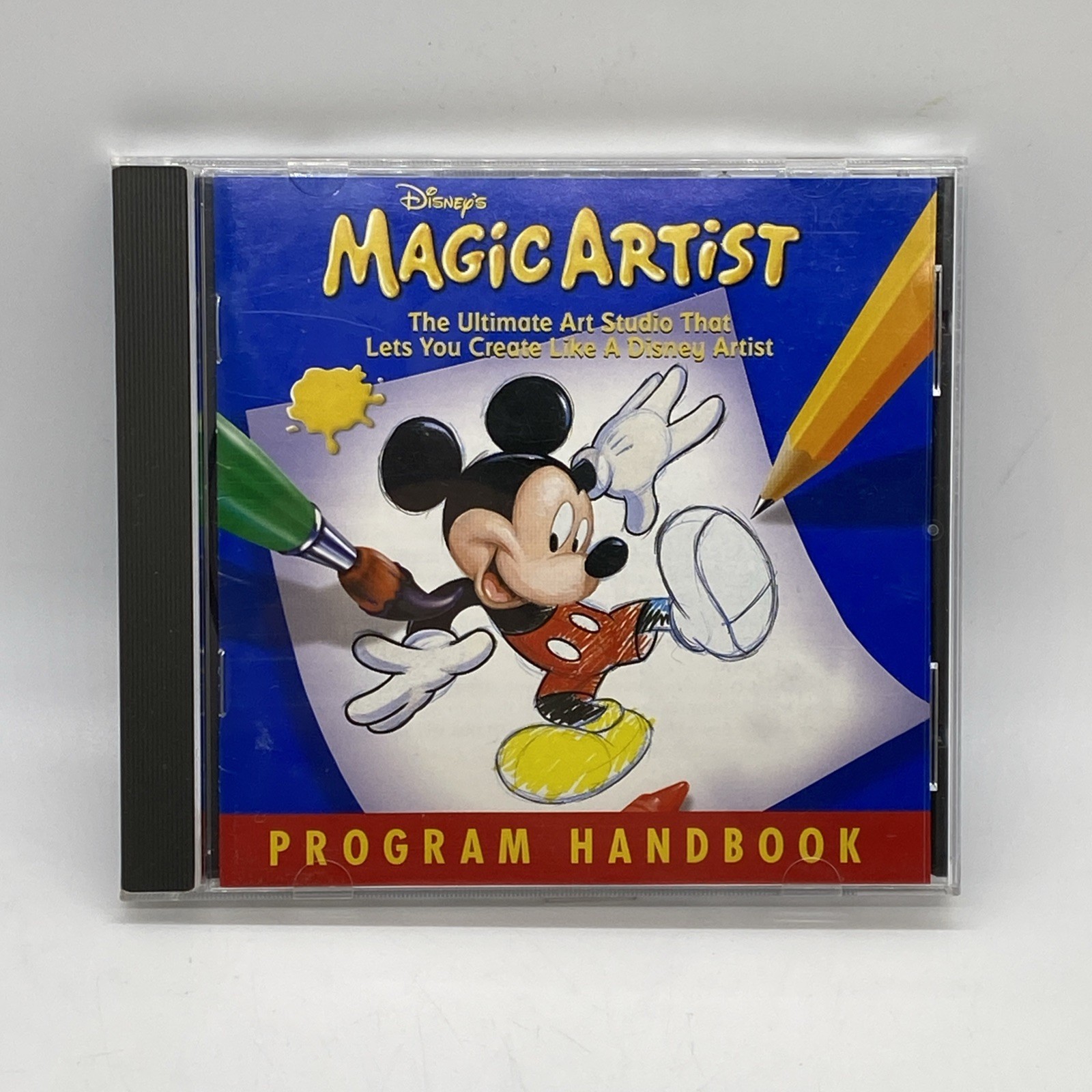DISNEY Magic Artist CD-ROM The Ultimate Art Studio PC Software Disney