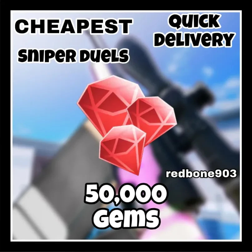 Sniper Duels – Gems- 1K – 50K (Fast Delivery & Cheap)