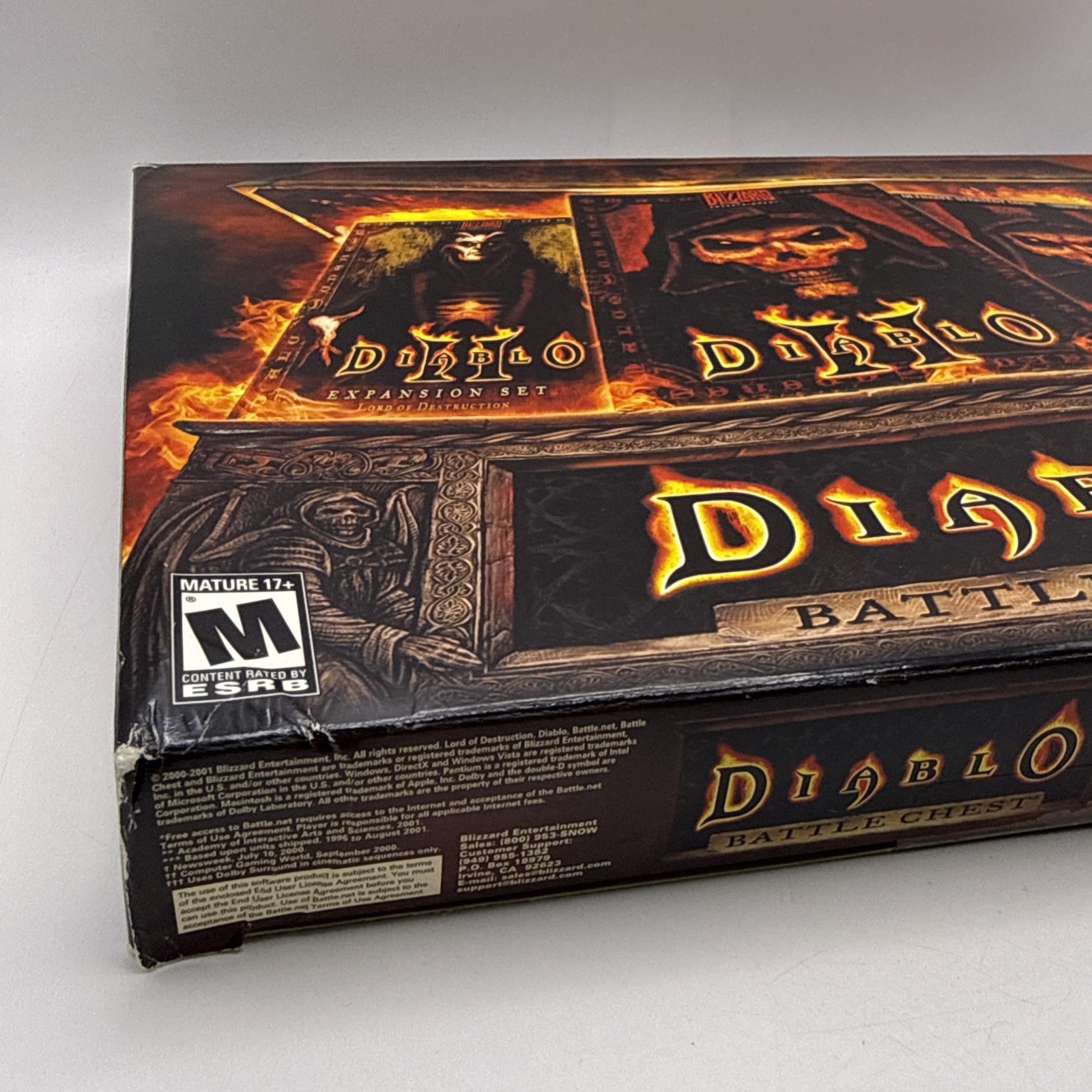 Diablo Battle Chest (PC, 2001) Complete