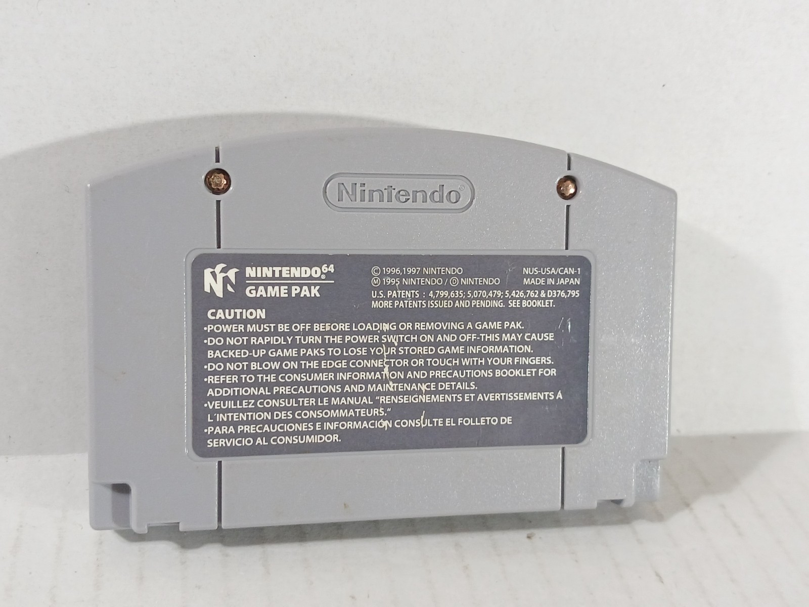 Gauntlet Legends N64 Authentic Nintendo 64 Tested Midway Rare Video Game