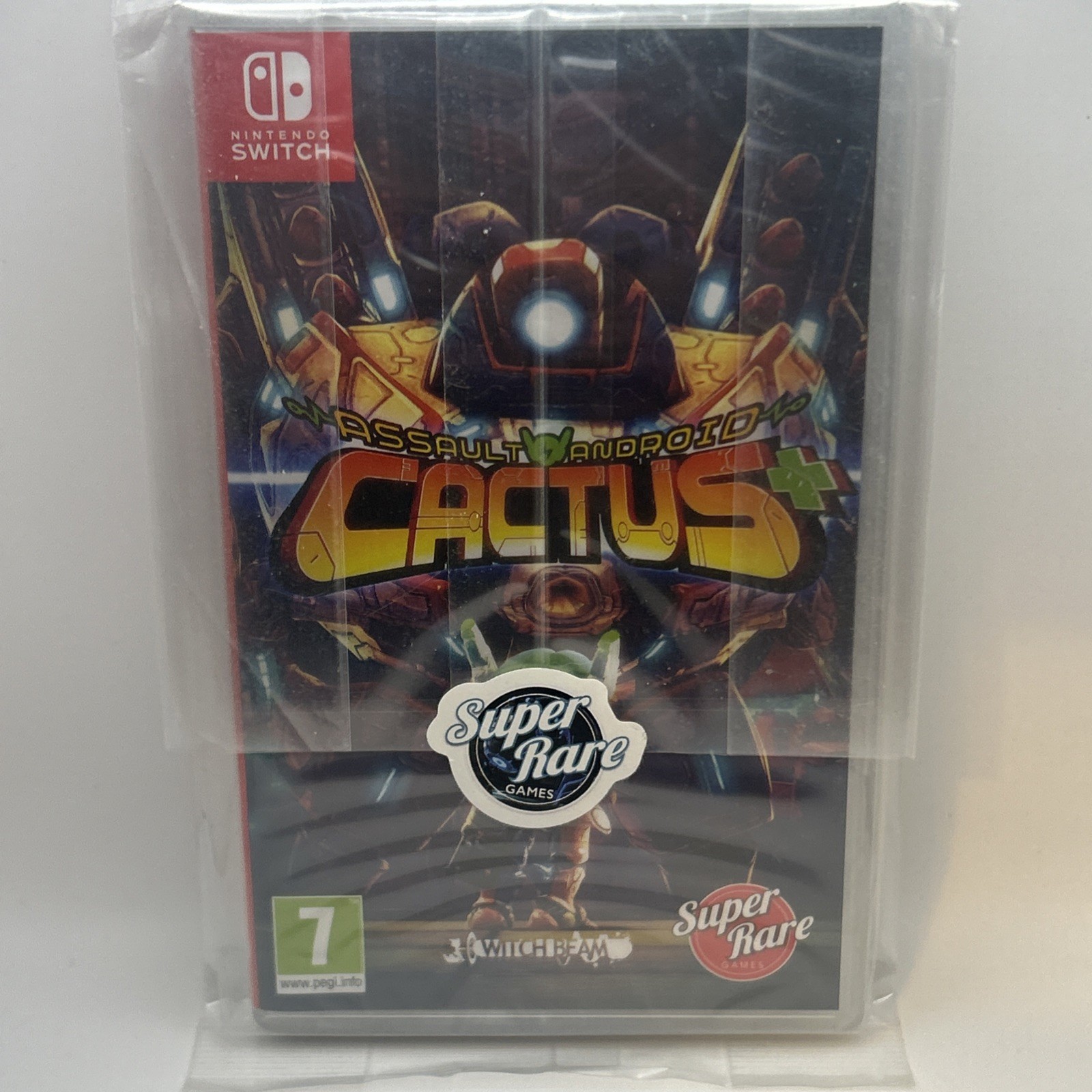 Assault Android Cactus +💫Nintendo Switch -Super Rare Games SRG #28 | New Sealed