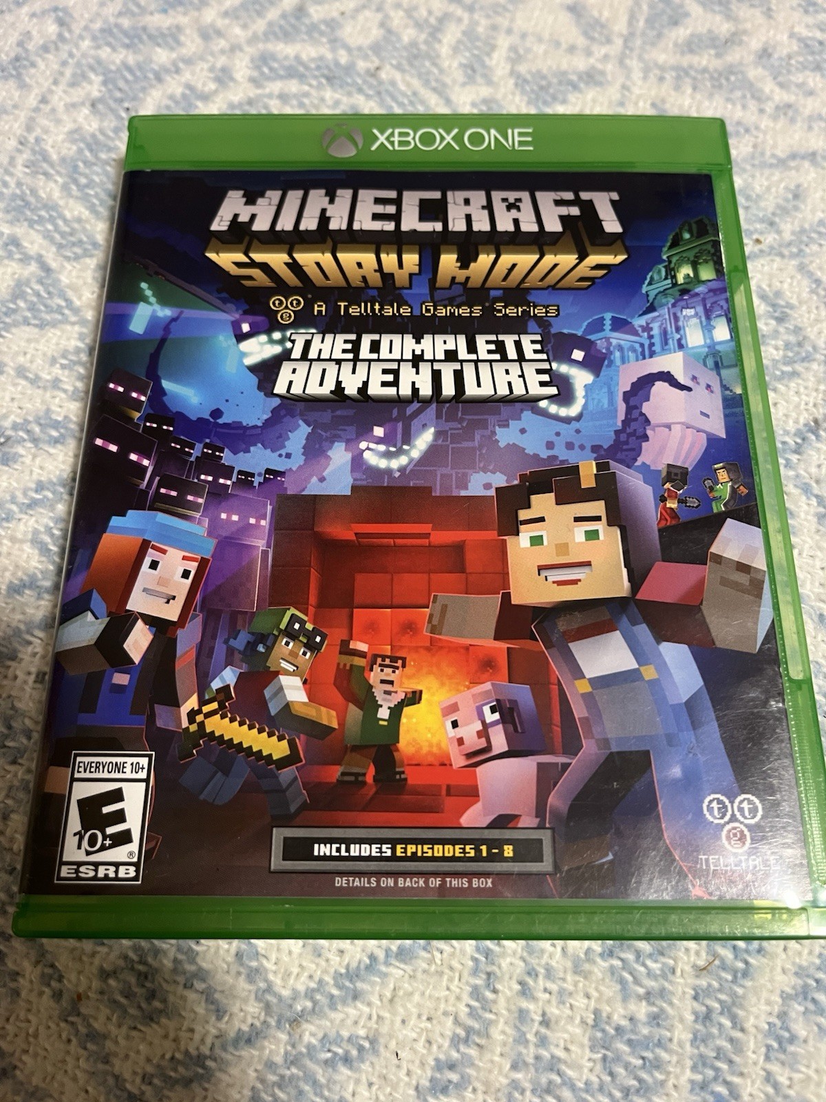 Minecraft: Story Mode Complete Adventure (Microsoft Xbox One, 2016)