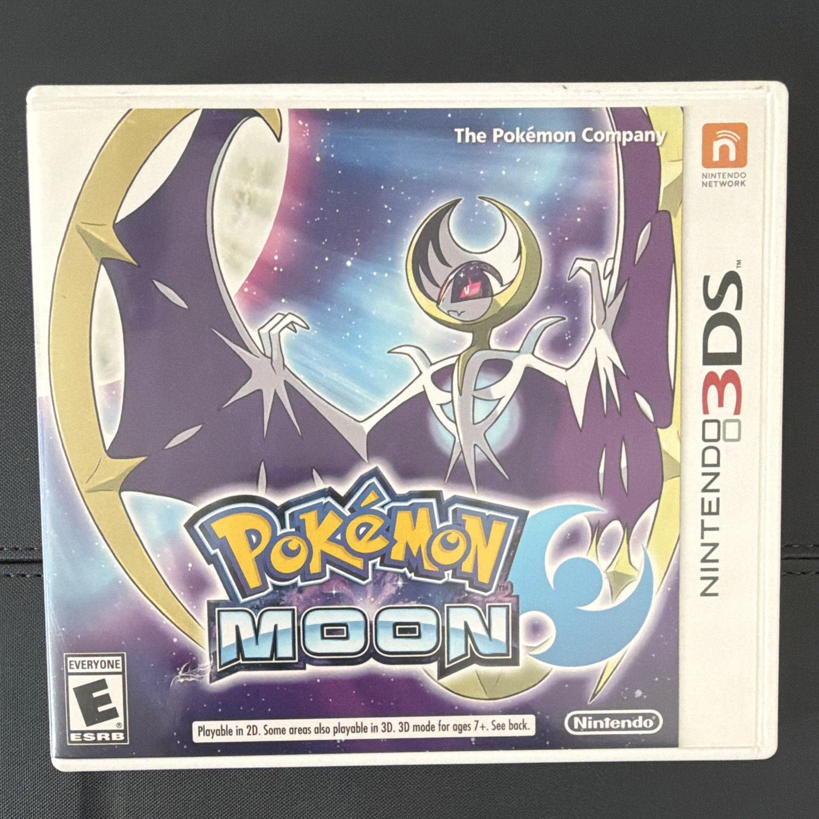 Pokémon Moon Nintendo 3DS Game Cartridge w/ Case & Manual, Multiplayer 2016