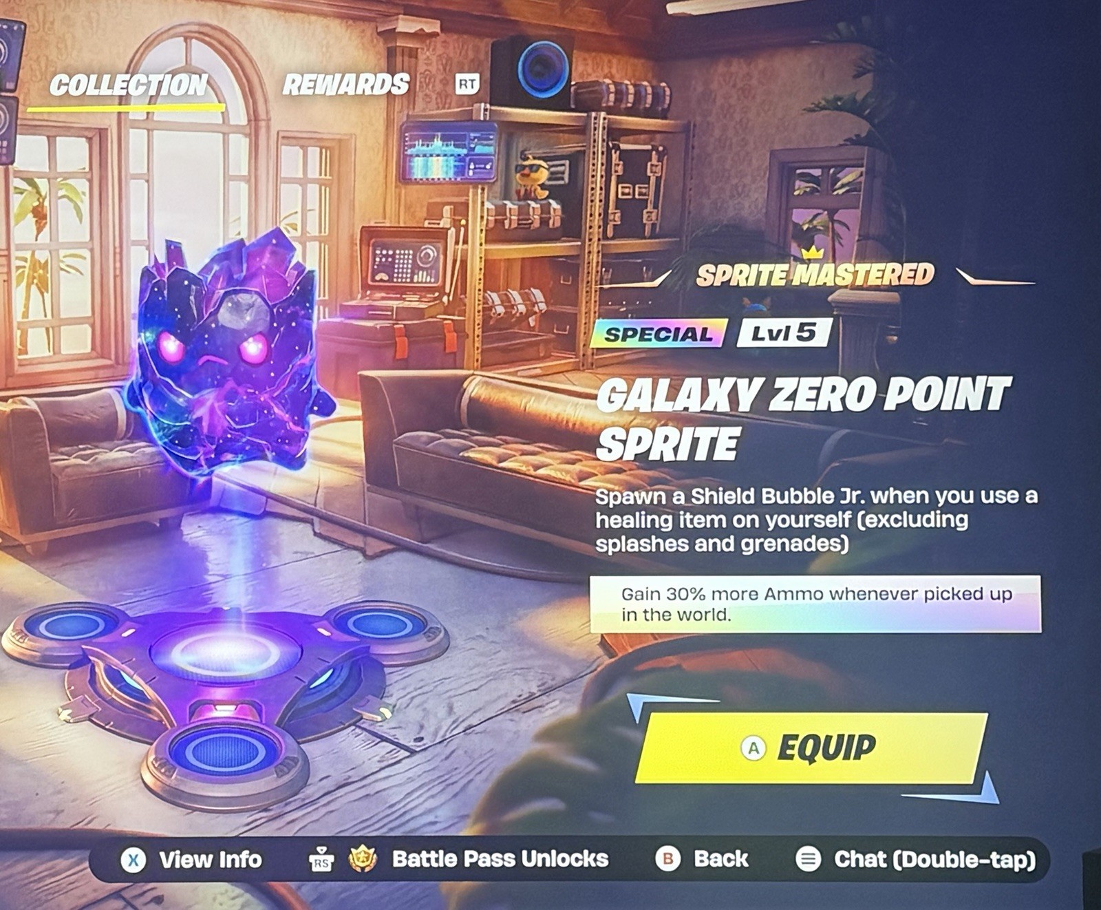 MASTERED GALAXY ZERO POINT SPRITE FORTNITE