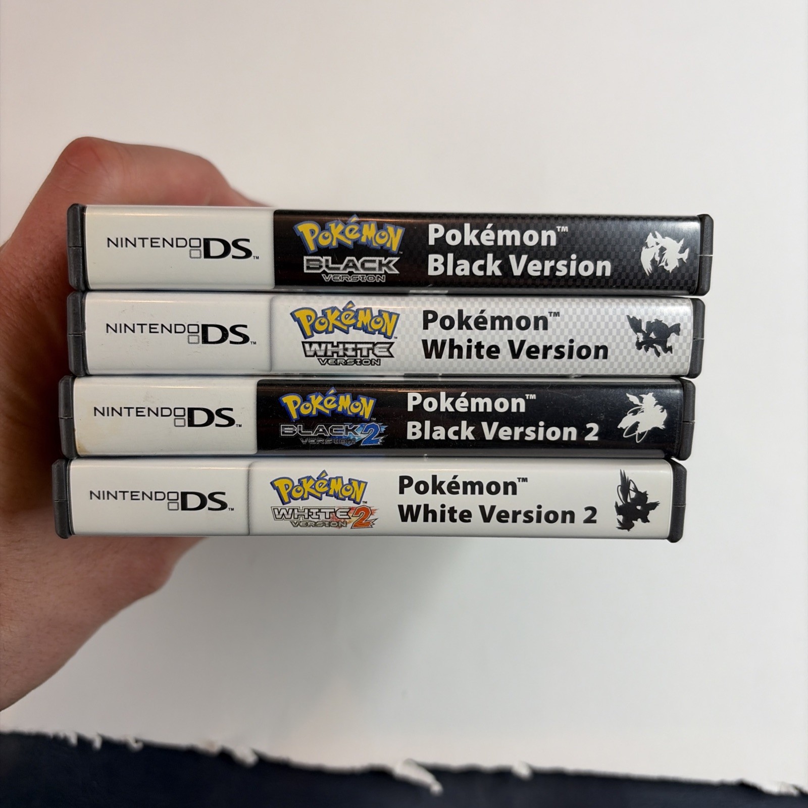 Pokemon Black 1+2 White Version 1+2 CIB 100% Complete Nintendo DS LOT Authentic