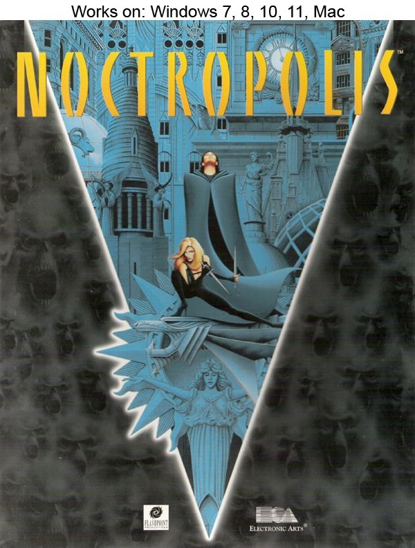 Noctropolis PC Mac Game 1994 Windows 10 11