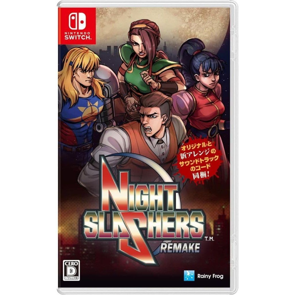 Nintendo Switch Night Slashers Remake Used Game Rainy Frog